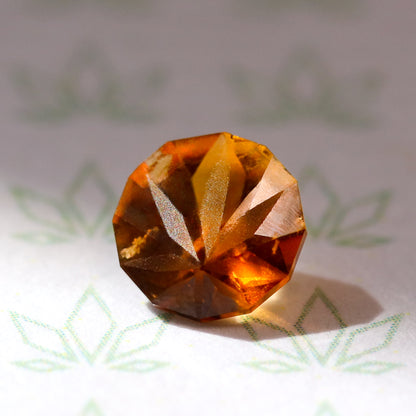 Golden Goat (Sunset Tourmaline .89 ct)
